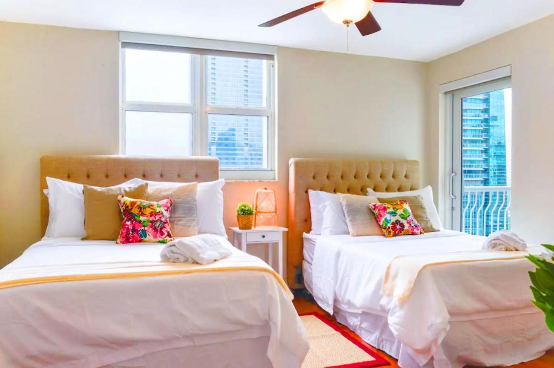 Luxury 2 Bedroom Apartment At Brickell With Pool Miami Esterno foto